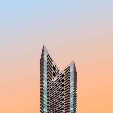 Modern skyscraper representing ENIXEN Group's innovative work environment.